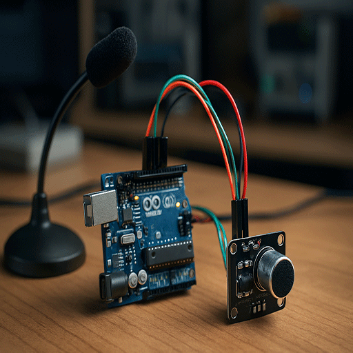 تشخیص فرمان صوتی با آردوینو