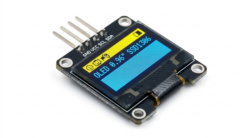 آموزش کامل راه‌اندازی نمایشگر OLED مدل SSD1306 حل مشکل تصویر ندادن1
